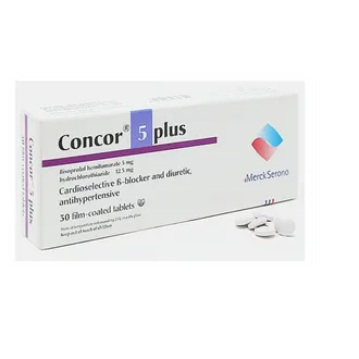 Concor Tabl كونكور بلاس 5 مجم 30 قرص – صيدلية الشاذلي
